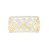 Thumbnail Image 2 of 0.45 CT. T.W. Diamond Ornate Quilt Ring in 10K Gold