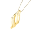 Thumbnail Image 1 of Cascading Flame Pendant in 10K Gold