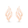 Thumbnail Image 0 of Cascading Flame Drop Earrings in 10K Rose Gold