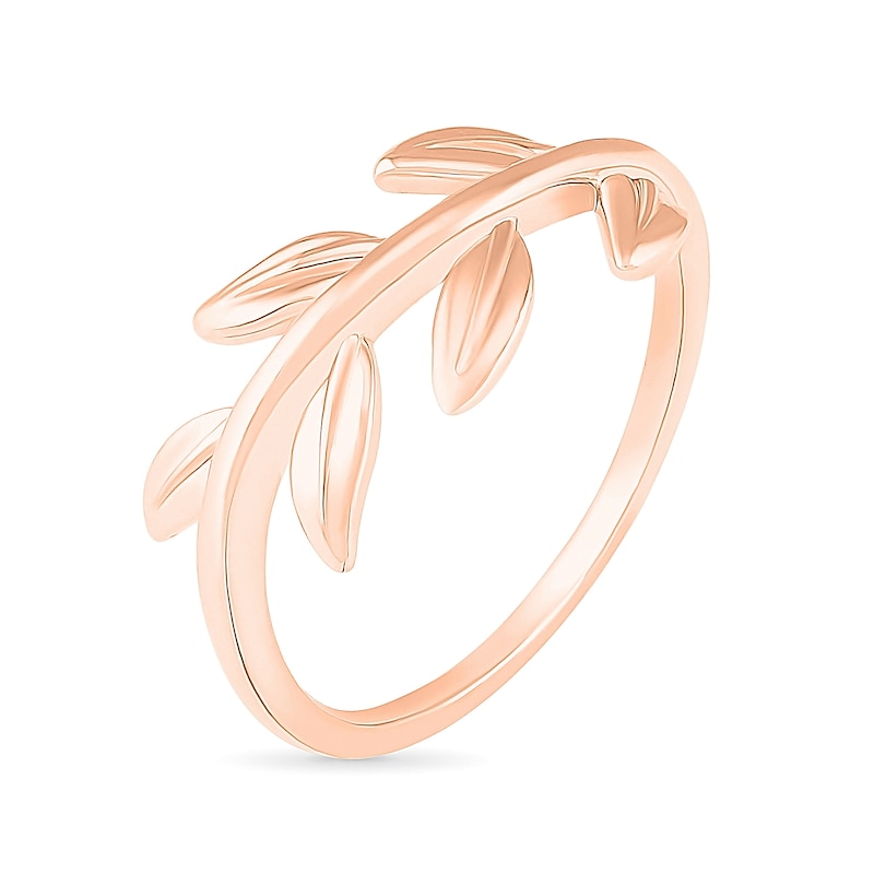 Leafy Vine Ring in 10K Rose Gold|Peoples Jewellers