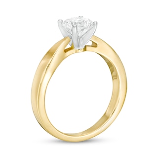 Celebration 100 1.00 CT. Canadian Certified Diamond Solitaire Engagement Ring in 14 Gold (I/SI2)