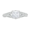 Thumbnail Image 3 of Vera Wang Love Collection 1.45 CT. T.W. Certified Princess-Cut Diamond Engagement Ring in 14K White Gold (I/SI2)