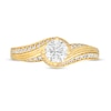 0.81 CT. T.W. Diamond Bypass Vintage-Style Engagement Ring in 14K Gold