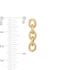 Thumbnail Image 2 of Chain Link Drop Earrings in 10K Gold