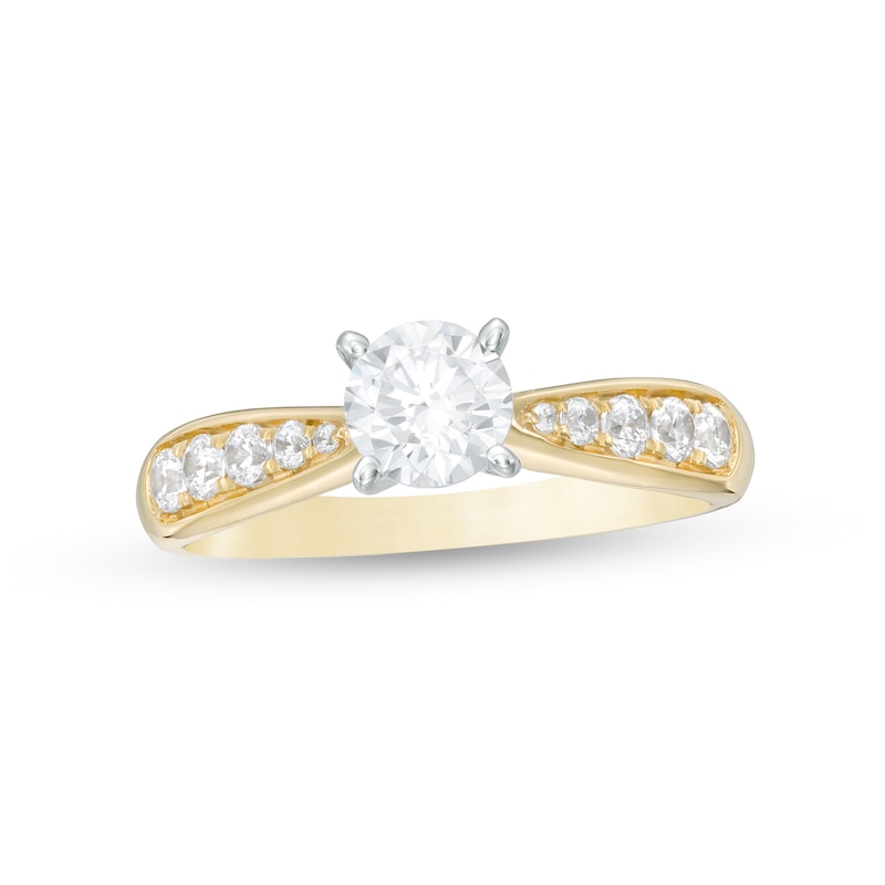 1.00 CT. T.W. Diamond Engagement Ring in 14K Gold|Peoples Jewellers