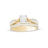 0.95 CT. T.W. Diamond Crossover Bridal Set in 14K Gold