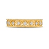 Thumbnail Image 4 of 0.065 CT. T.W. Diamond Ornate Wedding Band in 10K Gold