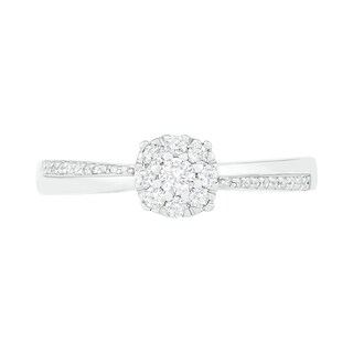 0.29 CT. T.W. Composite Diamond Bridal Set in 10K Gold