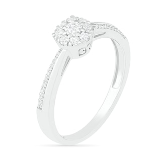 0.29 CT. T.W. Composite Diamond Bridal Set in 10K Gold