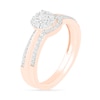 Thumbnail Image 1 of 0.29 CT. T.W. Composite Diamond Bridal Set in 10K Rose Gold