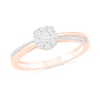 Thumbnail Image 3 of 0.29 CT. T.W. Composite Diamond Bridal Set in 10K Rose Gold