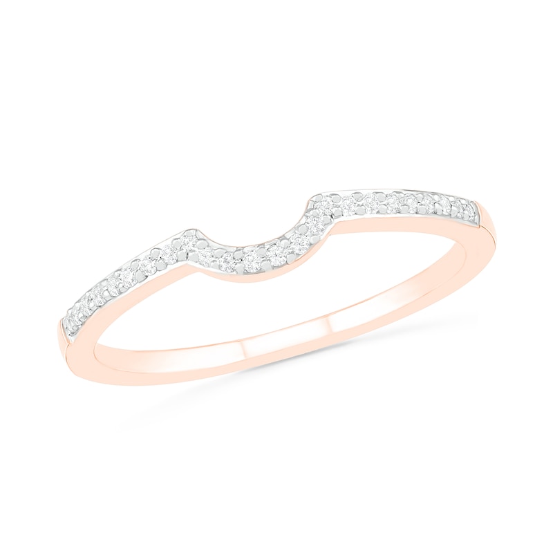 0.29 CT. T.W. Composite Diamond Bridal Set in 10K Rose Gold