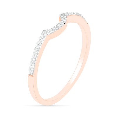 0.29 CT. T.W. Composite Diamond Bridal Set in 10K Rose Gold