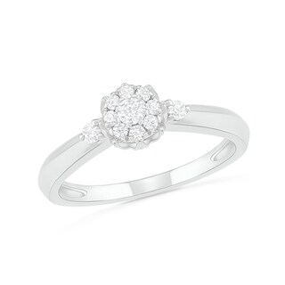 0.29 CT. T.W. Composite Diamond Bridal Set in 10K Gold