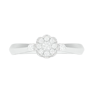 0.29 CT. T.W. Composite Diamond Bridal Set in 10K Gold