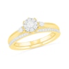 Thumbnail Image 0 of 0.29 CT. T.W. Composite Diamond Bridal Set in 10K Gold