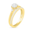 0.29 CT. T.W. Composite Diamond Bridal Set in 10K Gold