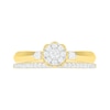 Thumbnail Image 2 of 0.29 CT. T.W. Composite Diamond Bridal Set in 10K Gold