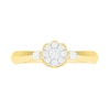 Thumbnail Image 4 of 0.29 CT. T.W. Composite Diamond Bridal Set in 10K Gold