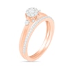 0.29 CT. T.W. Composite Diamond Bridal Set in 10K Rose Gold