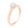 0.29 CT. T.W. Composite Diamond Bridal Set in 10K Rose Gold