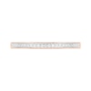 0.29 CT. TW. Diamond Flower Frame Bridal Set in 10K Rose Gold