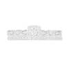 0.37 CT. T.W. Composite Diamond Vintage-Style Bridal Set in 10K White Gold