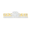 Thumbnail Image 2 of 0.37 CT. T.W. Composite Diamond Vintage-Style Alternating Bridal Set in 10K Gold