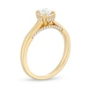 0.45 CT. T.W. Diamond Frame Engagement Ring in 14K Gold (I/I2)