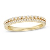 Thumbnail Image 0 of 0.23 CT. T.W. Diamond Double Row Anniversary Band in 14K Gold