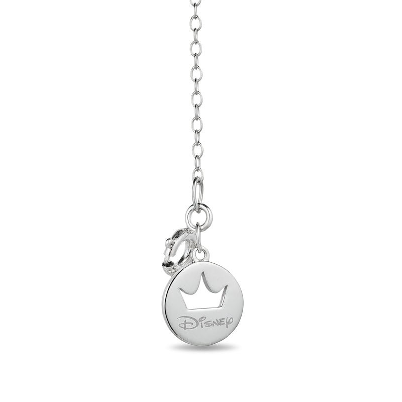 Collector's Edition Enchanted Disney Beauty and the Beast Diamond Pendant in Sterling Silver|Peoples Jewellers
