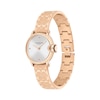 Ladies' Coach Arden Rose-Tone IP Bangle Watch with Silver-Tone Dial (Model: 14503693)