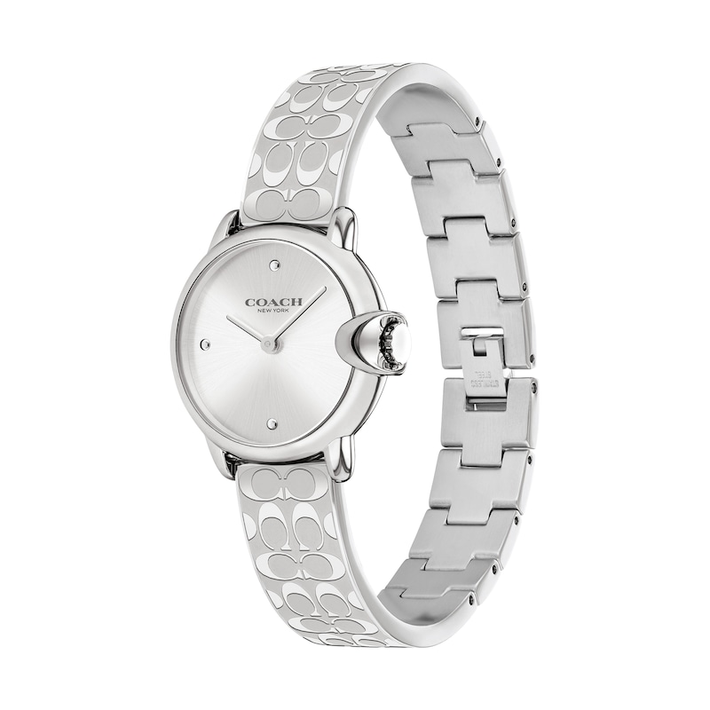 Ladies' Coach Arden Bangle Watch with Silver-Tone Dial (Model: 14503691)