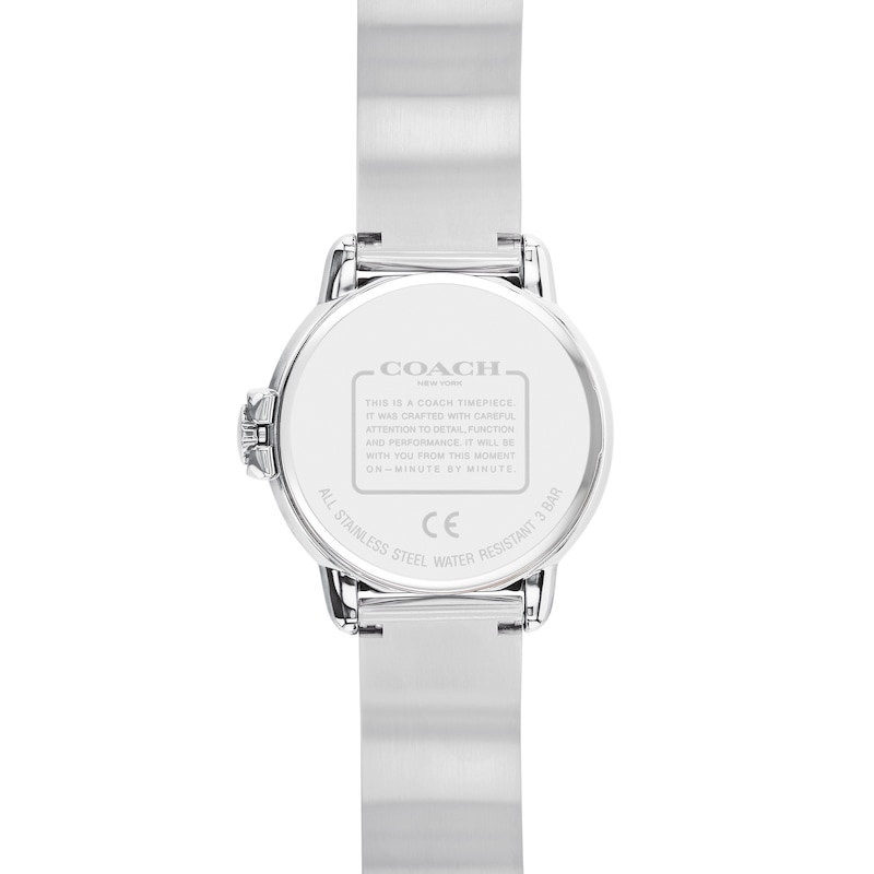 Ladies' Coach Arden Bangle Watch with Silver-Tone Dial (Model: 14503691)