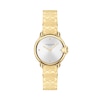 Ladies' Coach Arden Gold-Tone IP Bangle Watch with Silver-Tone Dial (Model: 14503692)