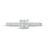 Thumbnail Image 3 of 0.50 CT. T.W. Quad Princess-Cut Diamond Engagement Ring in 10K White Gold
