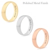 Thumbnail Image 1 of Men's 6.0mm Engravable Semi Comfort-Fit Low Dome Wedding Band in 10K White, Yellow or Rose Gold (1 Line)