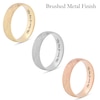 Thumbnail Image 2 of Men's 6.0mm Engravable Semi Comfort-Fit Low Dome Wedding Band in 10K White, Yellow or Rose Gold (1 Line)