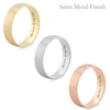 Thumbnail Image 3 of Men's 6.0mm Engravable Semi Comfort-Fit Low Dome Wedding Band in 10K White, Yellow or Rose Gold (1 Line)