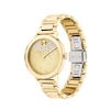 Ladies' Movado Bold® Evolution Crystal Accent Gold-Tone IP Watch with Gold-Tone Dial (Model: 3600705)