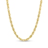 Thumbnail Image 0 of 3.0mm Glitter Rope Chain Necklace in Solid 14K Gold - 24"
