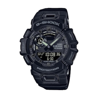 Men's Casio G-Shock Power Trainer Black Resin Strap Watch (Model: GBA900-1A)