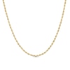 Thumbnail Image 0 of 2.65mm Evergreen Rope Chain Necklace in Hollow 10K Gold - 18"