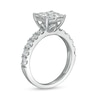 2.00 CT. T.W. Quad Princess-Cut Diamond Engagement Ring in 14K White Gold