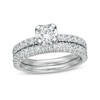 Thumbnail Image 0 of 1.25 CT. T.W. Diamond Bridal Set in 14K White Gold