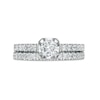 Thumbnail Image 3 of 1.25 CT. T.W. Diamond Bridal Set in 14K White Gold