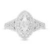 Thumbnail Image 3 of Marilyn Monroe™ Collection 0.69 CT. T.W. Marquise Diamond Frame Art Deco Engagement Ring in 14K White Gold