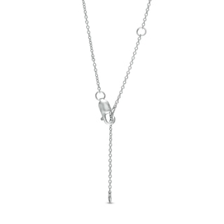 Diamond Accent Heart "mama" Necklace in Sterling Silver - 17"