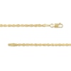 Thumbnail Image 1 of Diamond-Cut Tube Station and Rope Chain Double Strand Necklace in 10K Gold