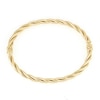 4.4mm Twisted Tube Bangle in 14K Gold